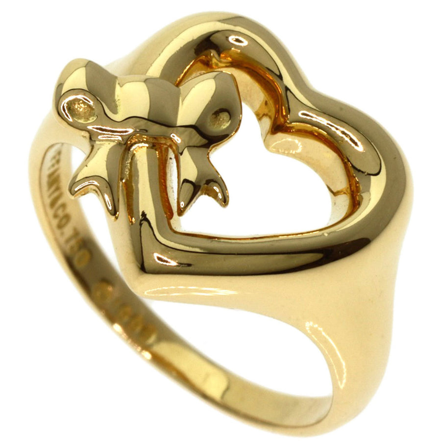Tiffany & Co. Heart Key Ring 18k Gold