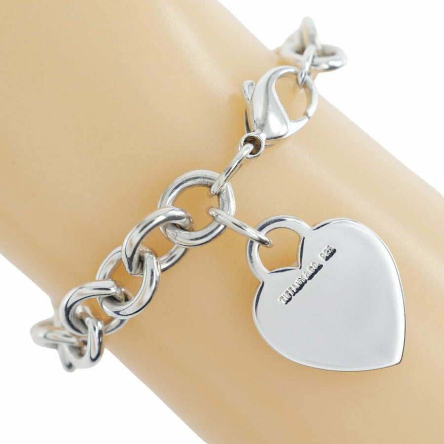 Tiffany & Co. Heart Tag Bracelet Sterling Silver Charm