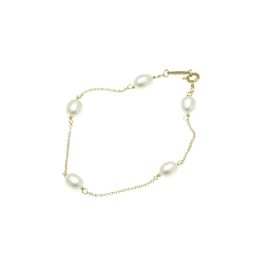Tiffany & Co. Pearl Bracelet 5 Pearl Design
