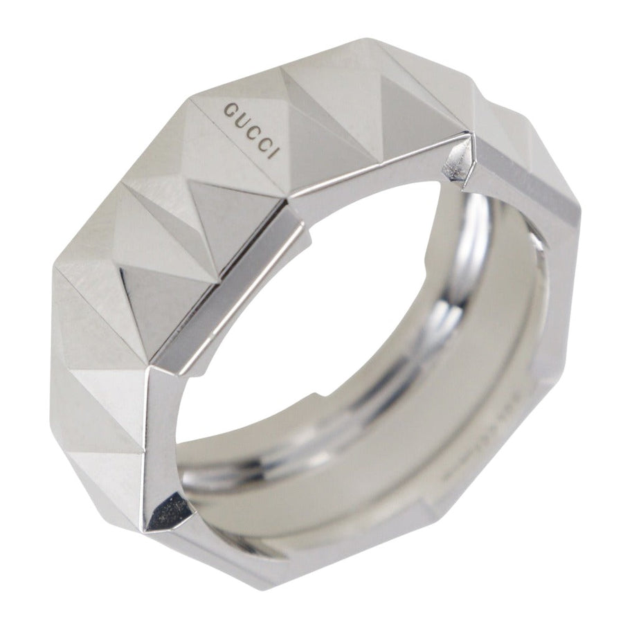 Gucci Geometric Ring Silver