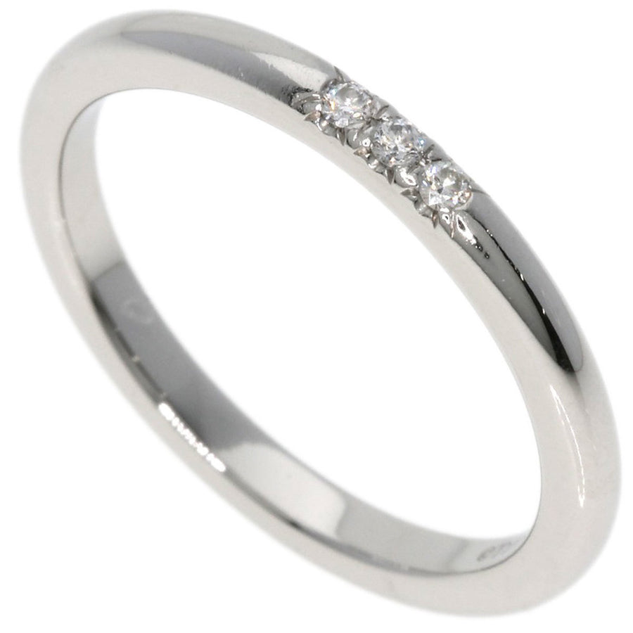 Tiffany & Co. Platinum ThreeStone Diamond Ring