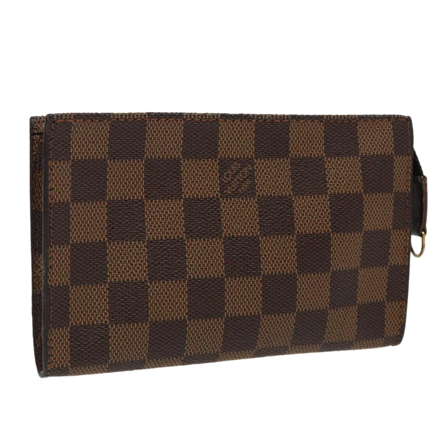 Louis Vuitton Damier Ebene Canvas Zippy Wallet