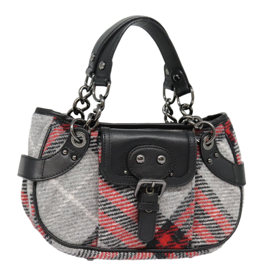 Burberry Tweed Shoulder Bag Modelnull Stylenull