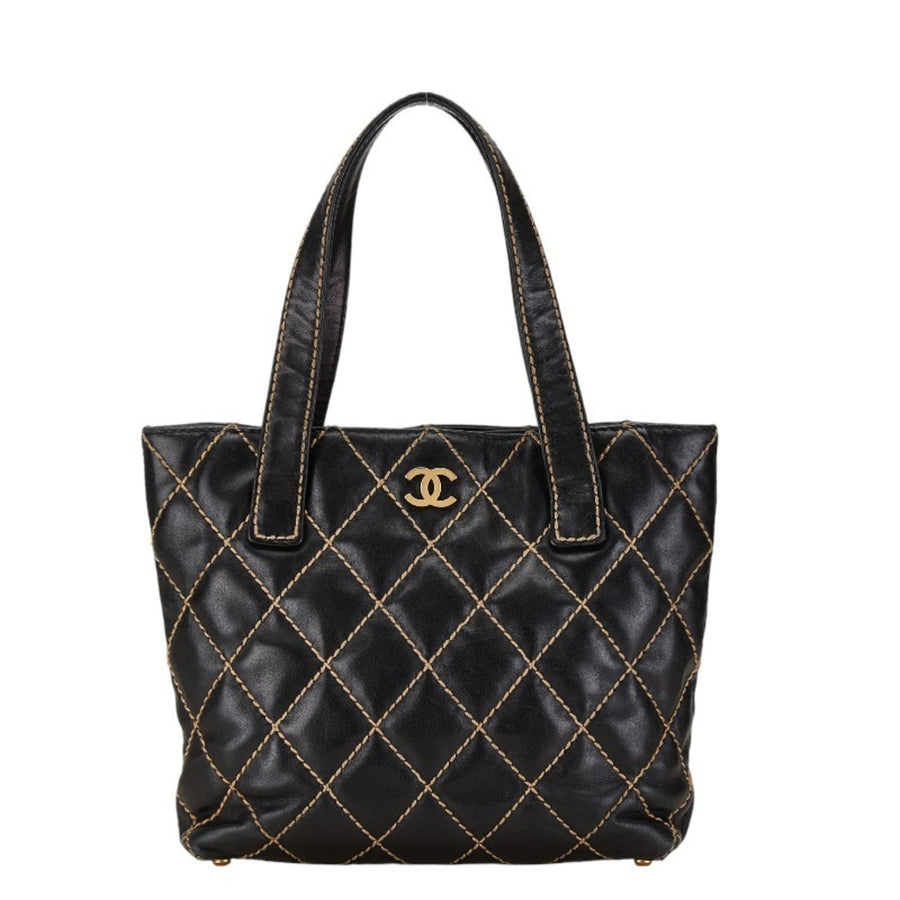 Chanel Quilted Lambskin Tote Bag
