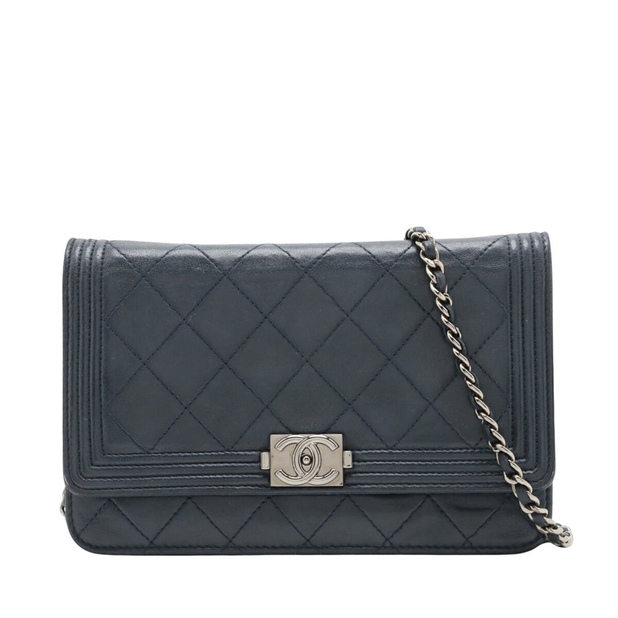 Chanel Boy Wallet on Chain Classic Quilted
