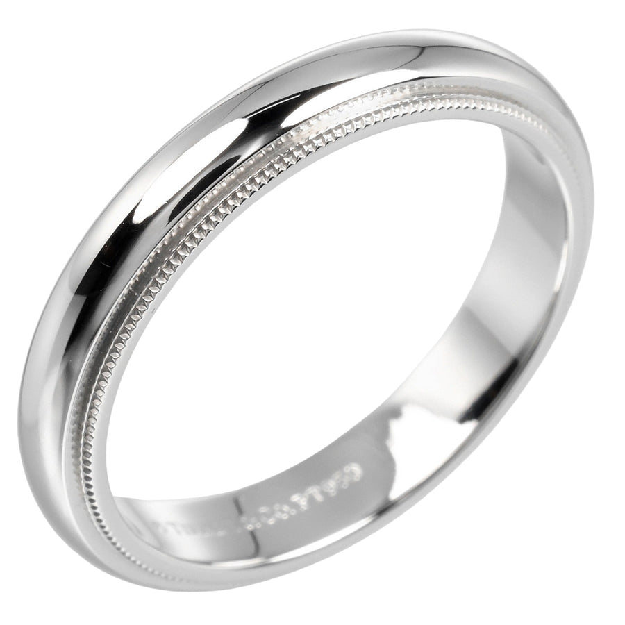 Tiffany & Co. Classic Band Ring Millgrain Style