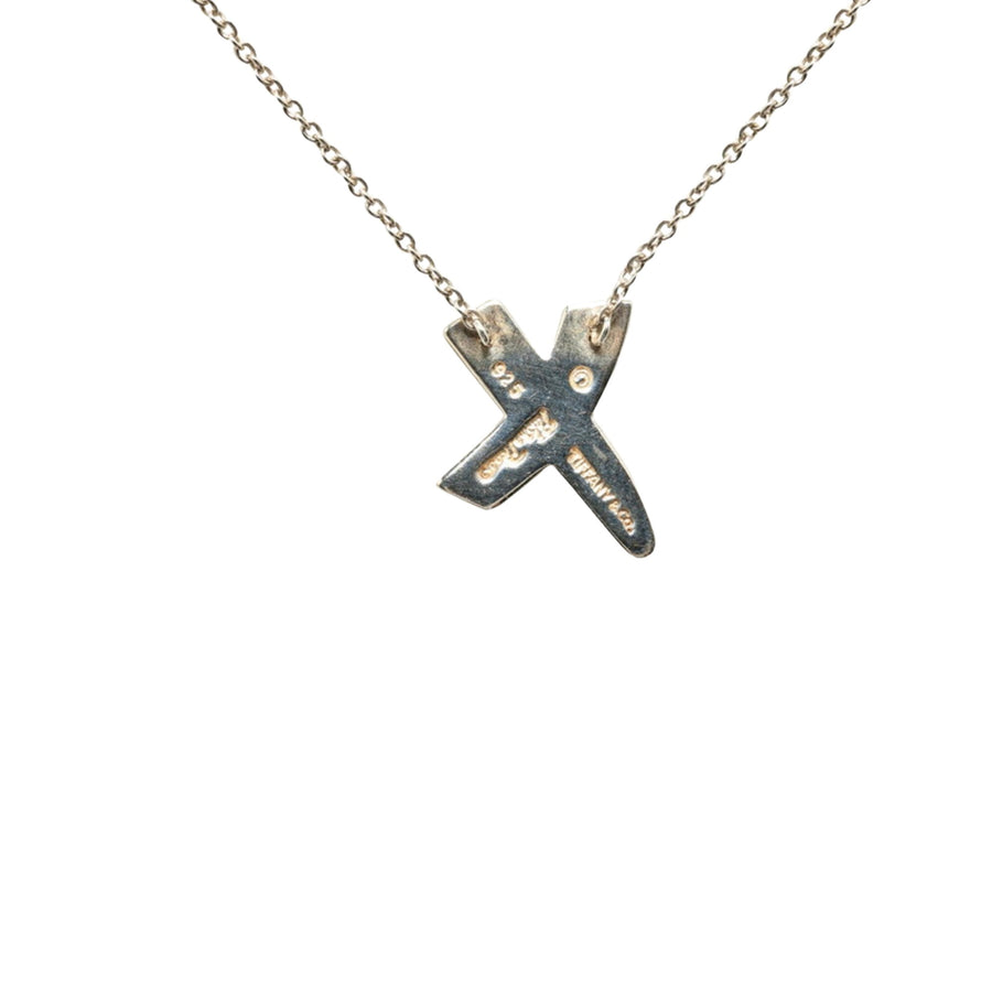Tiffany & Co. Kiss X Pendant Necklace
