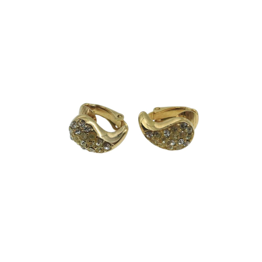 Dior Crystal Clipon Earrings