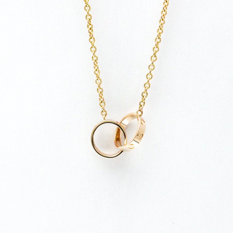 Cartier Love Necklace Interlocking Circles