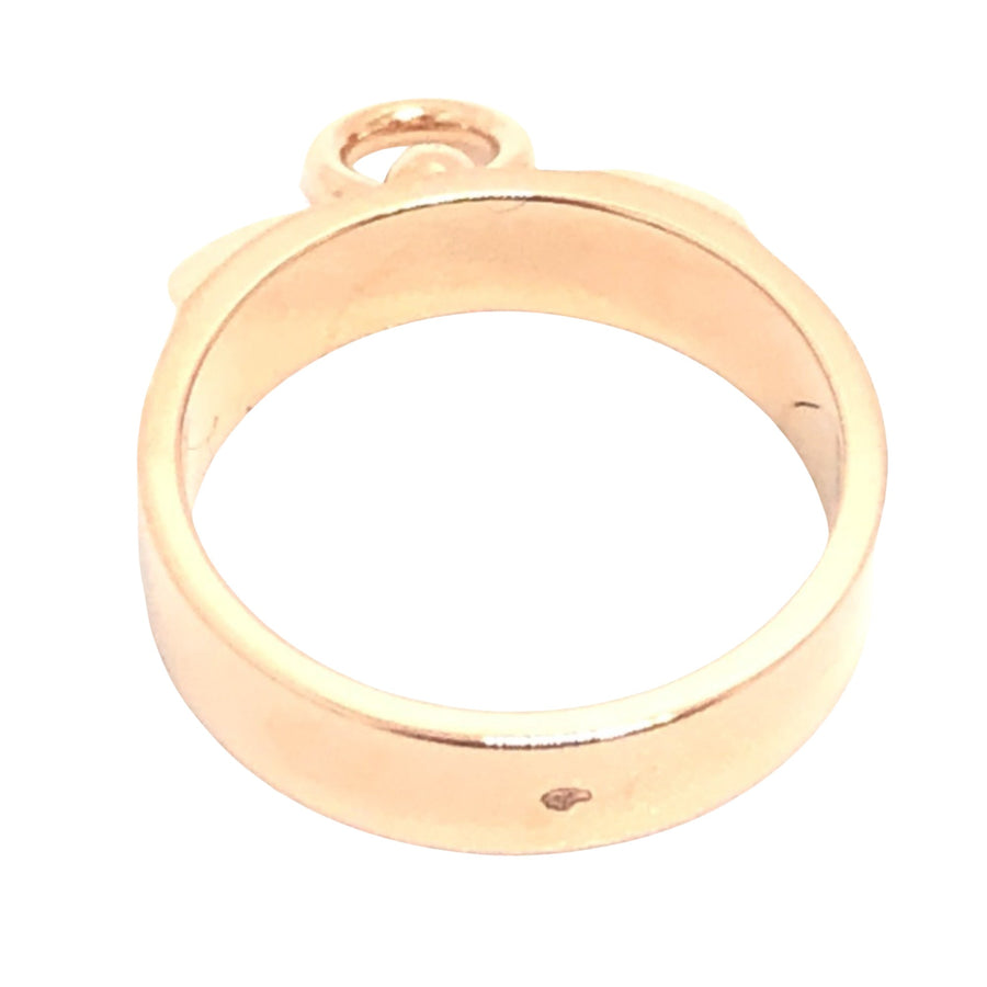 Hermes Rose Gold Chain DAncre Charm