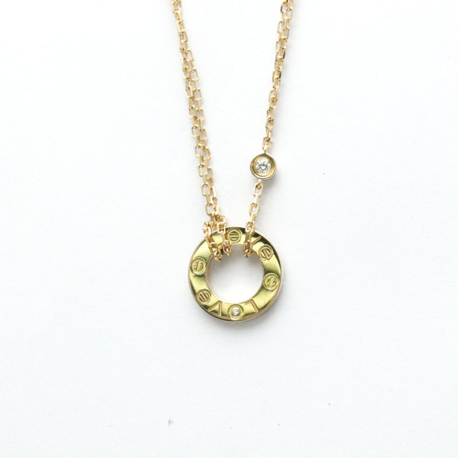 Cartier Love Circle Pendant Necklace