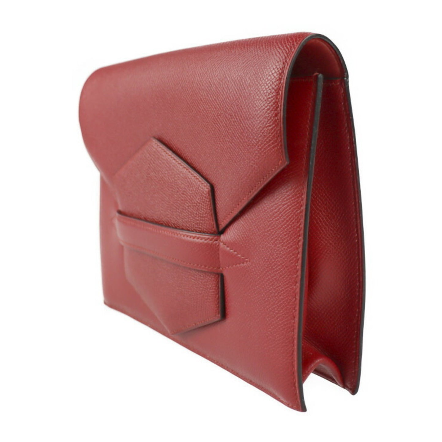 Hermès Red Leather Faco