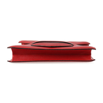Hermès Red Leather Faco