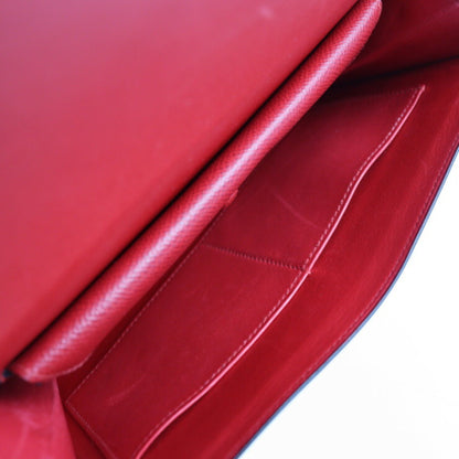 Hermès Red Leather Faco
