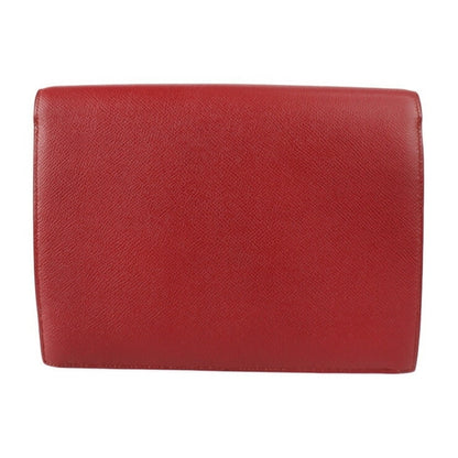 Chanel Gray Synthetic Clutch