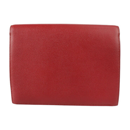 Hermès Red Leather Faco
