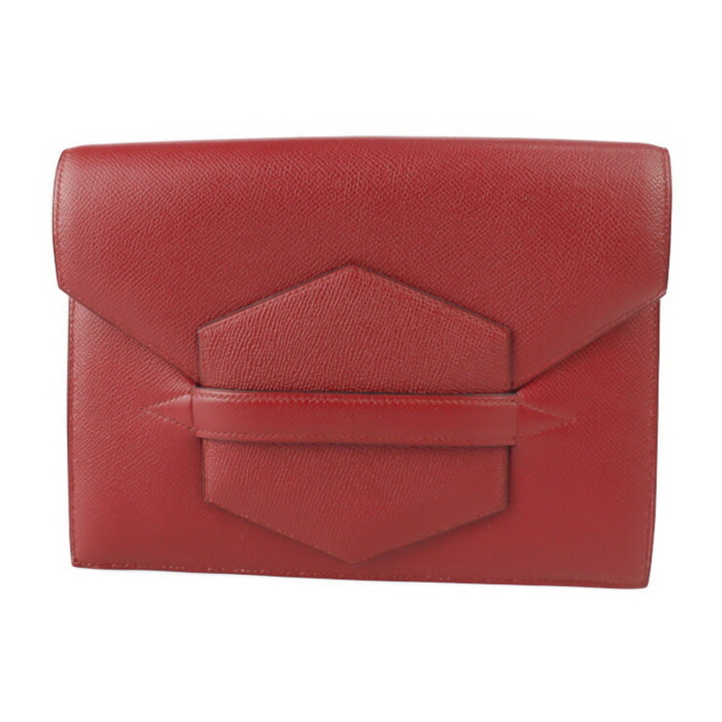 Hermès Red Leather Faco