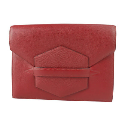 Hermès Red Leather Faco