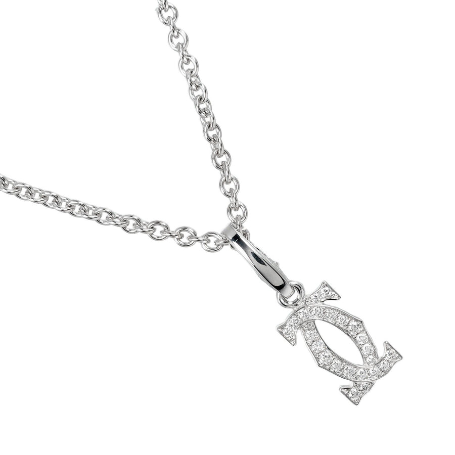 Cartier Love pendant necklace diamond style