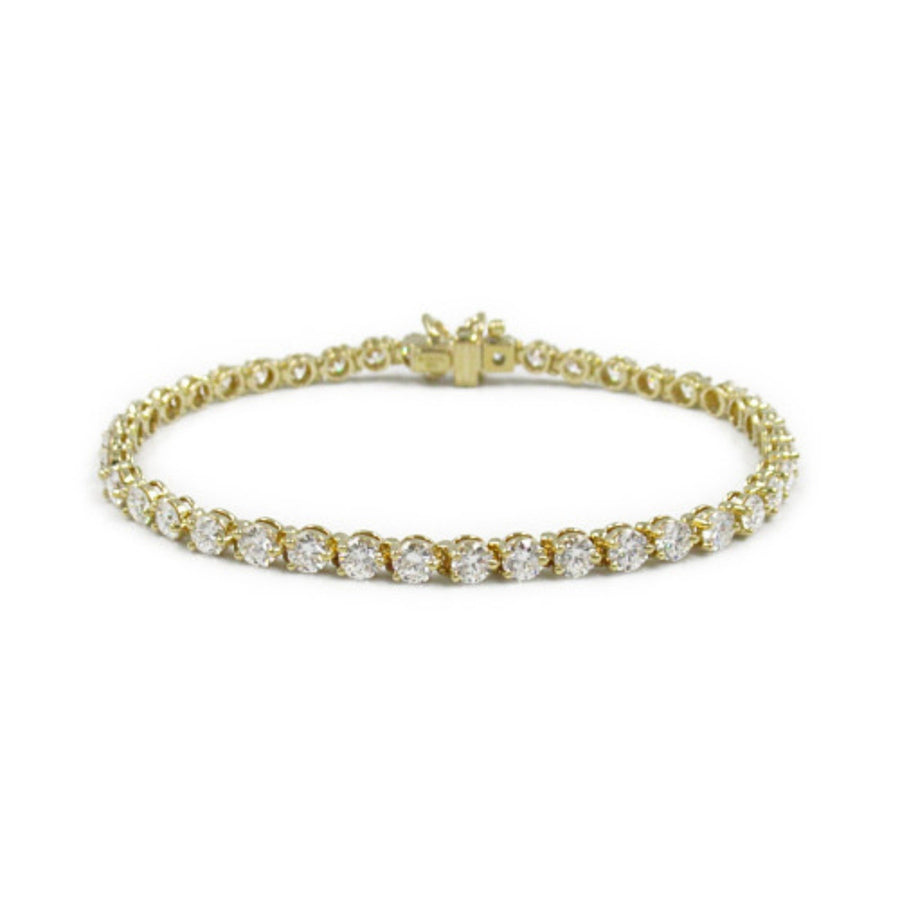 Tiffany & Co. Diamond Tennis Bracelet Classic Style