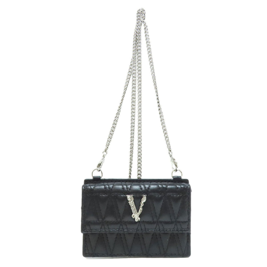 Versace Virtus Leather Wallet with Minimal Wear