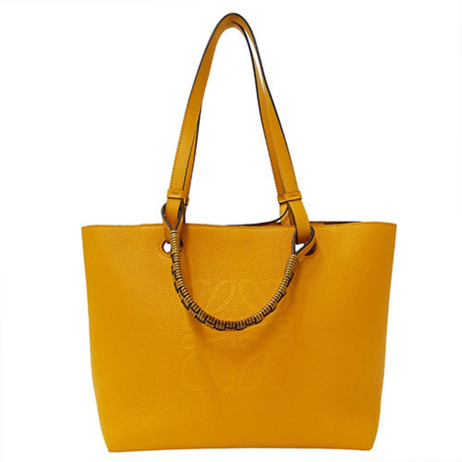 Loewe Leather Anagram Tote Bag with Dust Bag and Minimal Wear