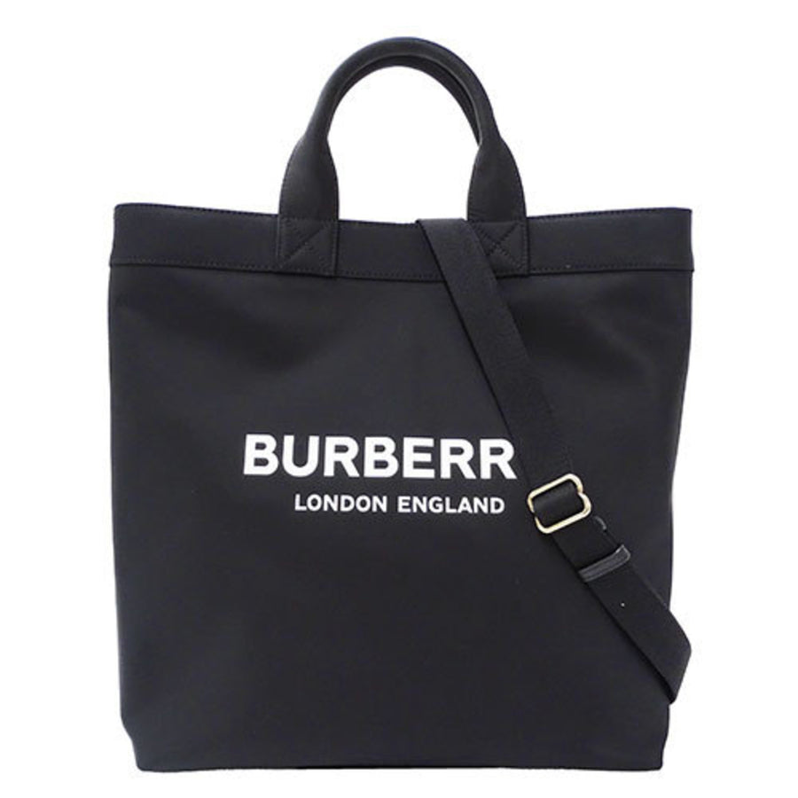 Burberry Canvas Shoulder Bag with Strap