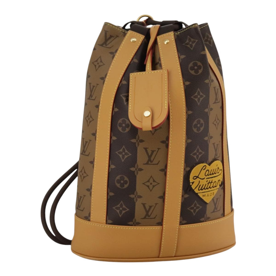 Louis Vuitton Canvas Randonnee with Dust Bag and Name Tag