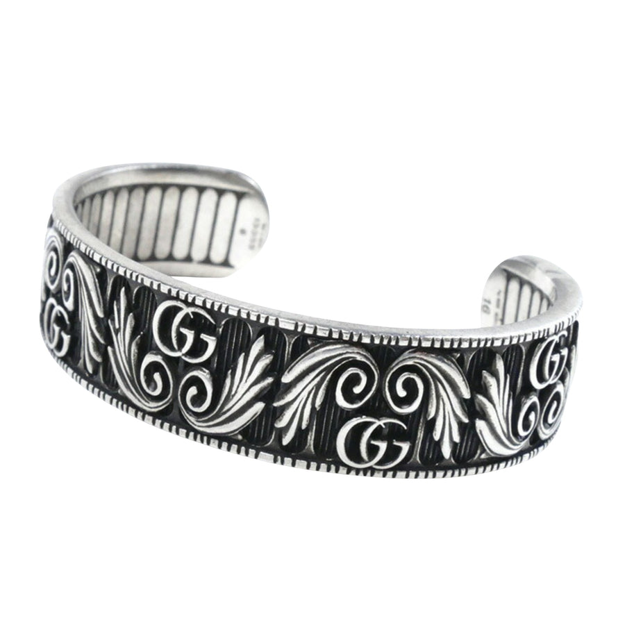 Gucci Silver Bracelet with Scratches in Good Condition