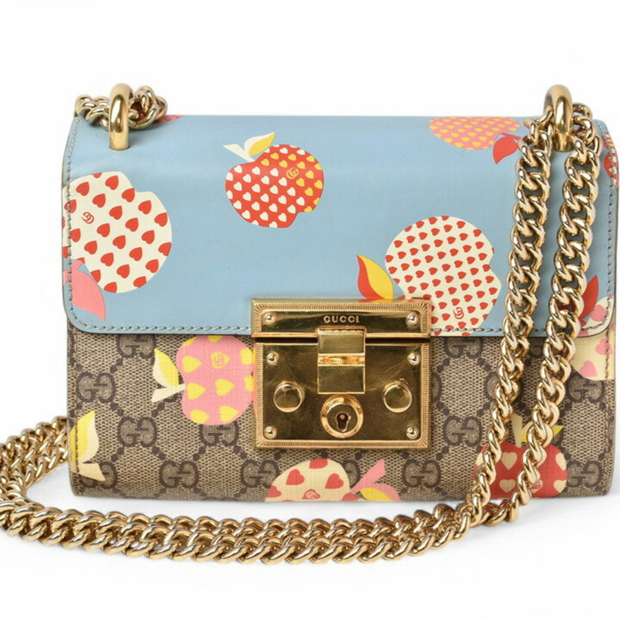 Gucci GG Marmont Mini Bag Apple Print