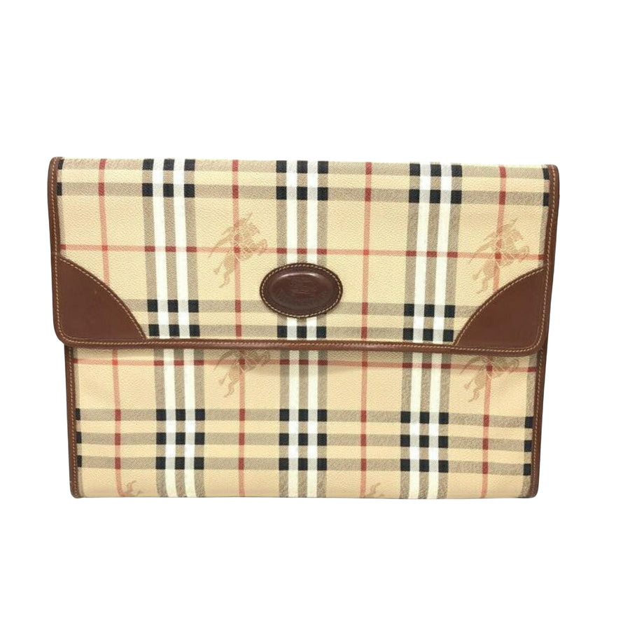 Burberry Nova Check Canvas Bag