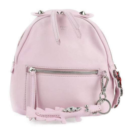 Fendi Pink Leather Backpack
