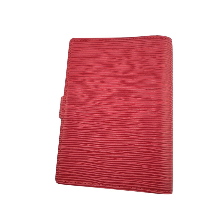 Louis Vuitton Leather Agenda Planner with Slight Wear