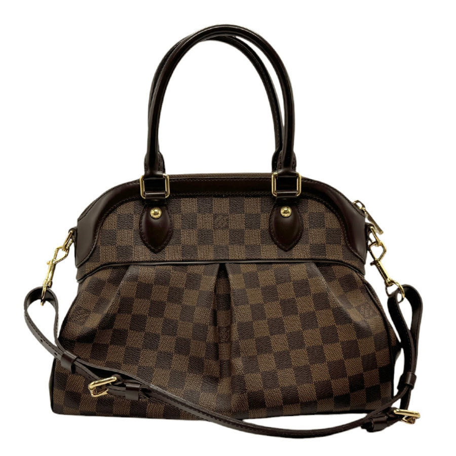 Louis Vuitton Luxurious Canvas Shoulder Bag with Strap