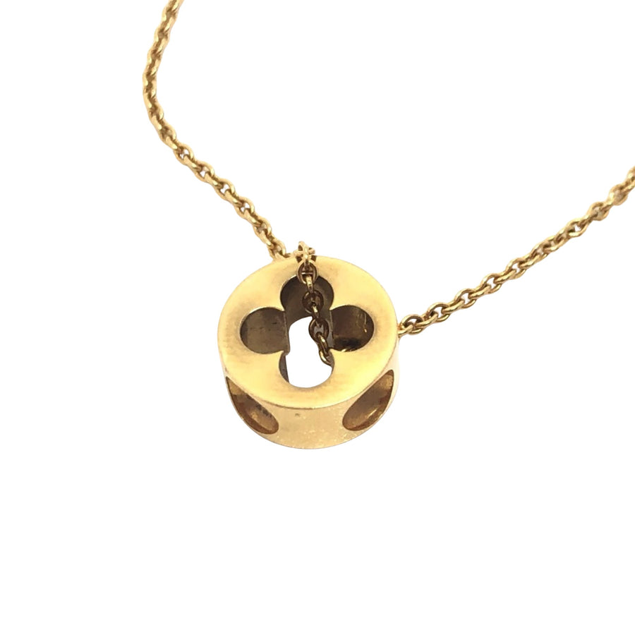 Louis Vuitton Empreinte Rose Gold Necklace