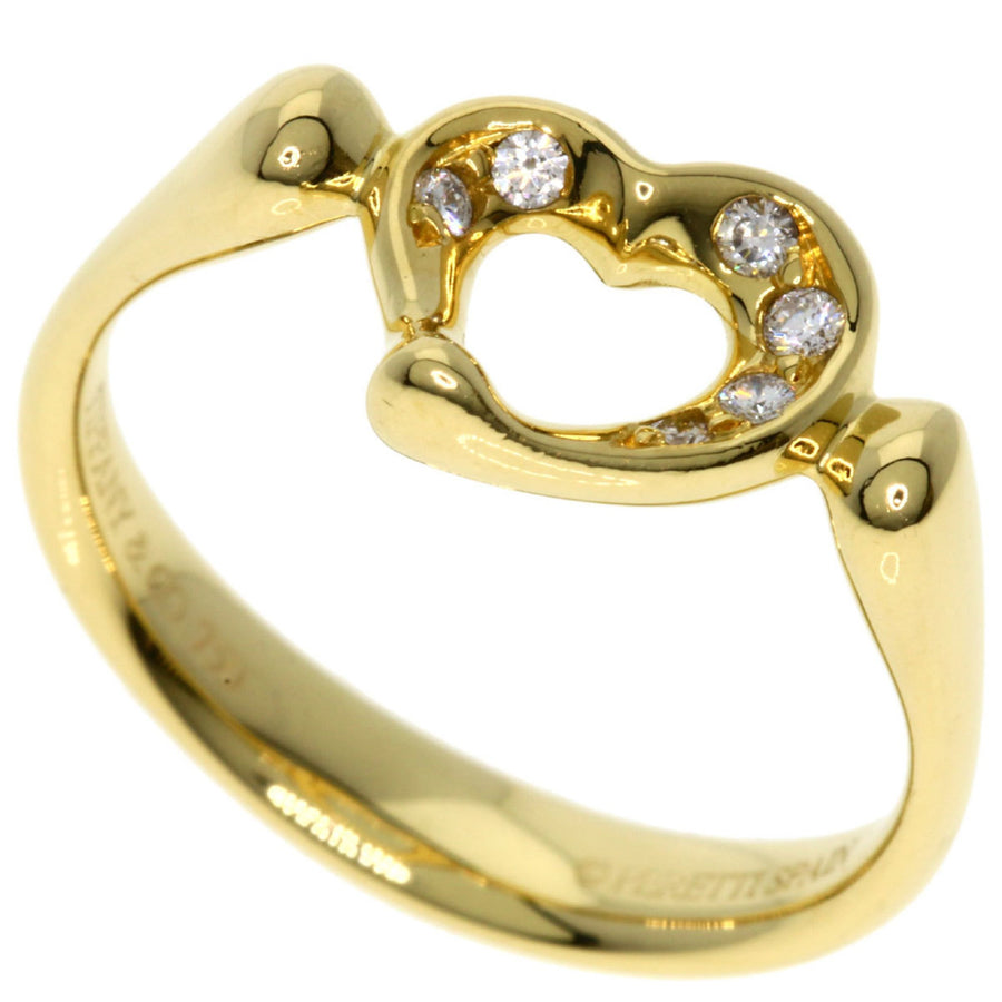 Tiffany & Co. Heart Pendant Yellow Gold Necklace
