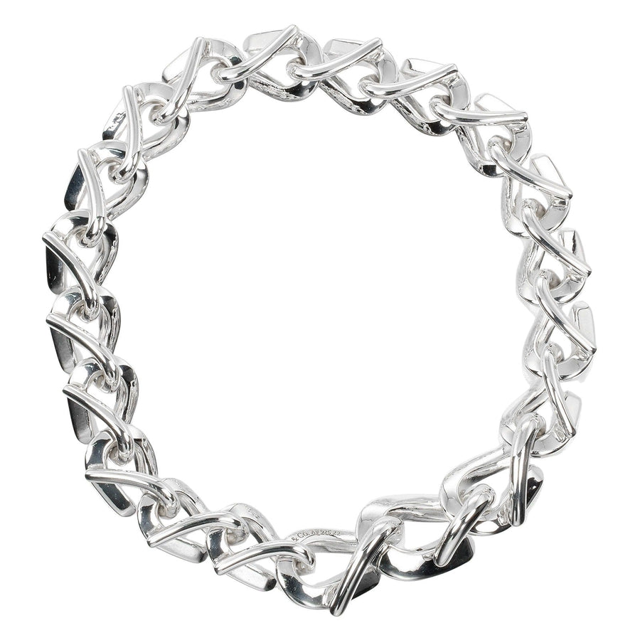 Tiffany & Co. Elegant Silver Chain Bracelet