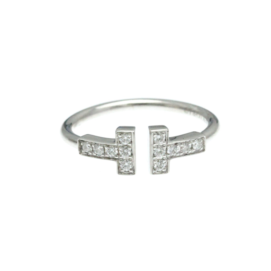 Tiffany & Co. T Wire White Gold Bracelet