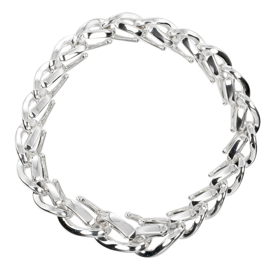 Tiffany & Co. Silver Bracelet with Maillon Design
