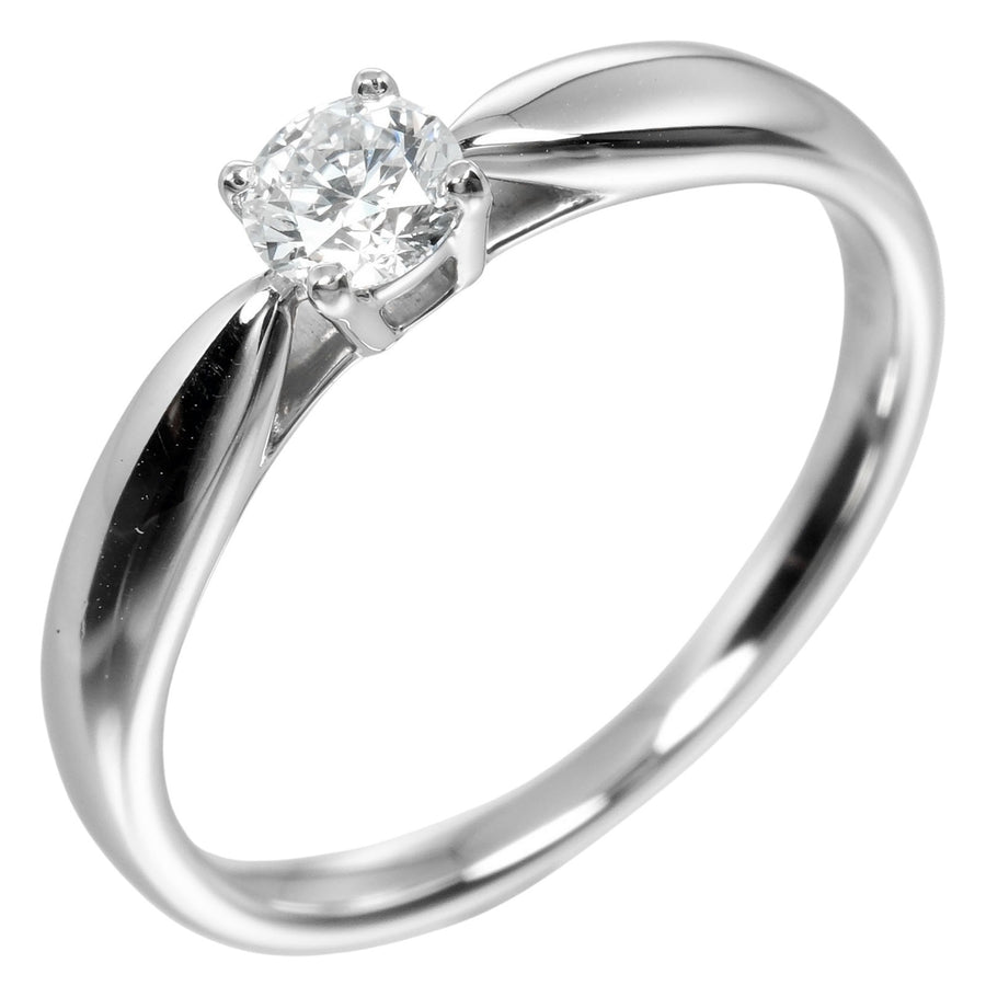 Tiffany & Co. Platinum Diamond Harmony Ring with Box and Grading Report