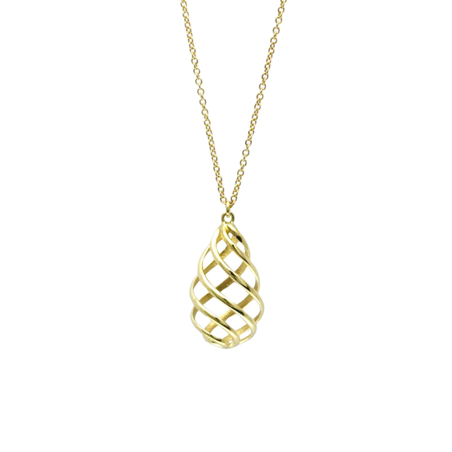 Tiffany & Co. Yellow Gold Pendant Necklace with Slight Scratches