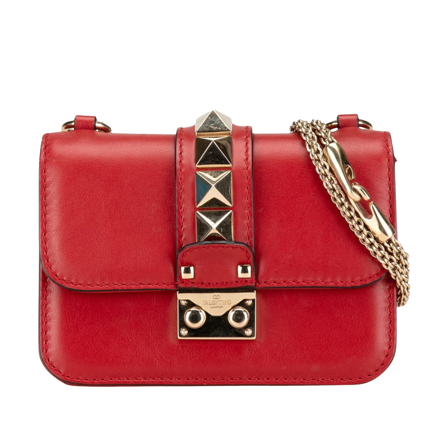 Valentino Leather Crossbody Bag in Good Condition
