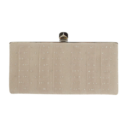 Jimmy Choo Brown Canvas Celeste