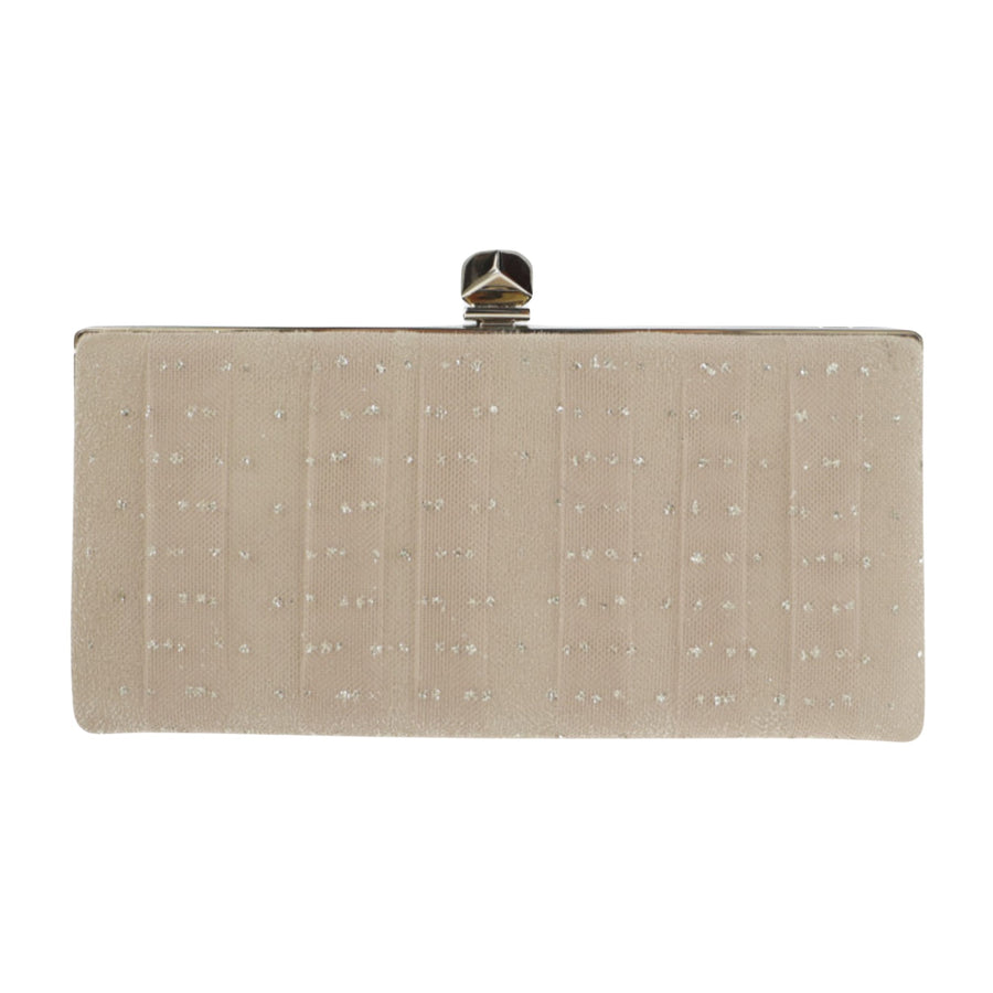 Jimmy Choo Brown Canvas Celeste