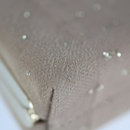 Jimmy Choo Brown Canvas Celeste