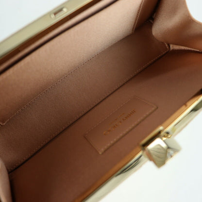 Jimmy Choo Brown Canvas Celeste