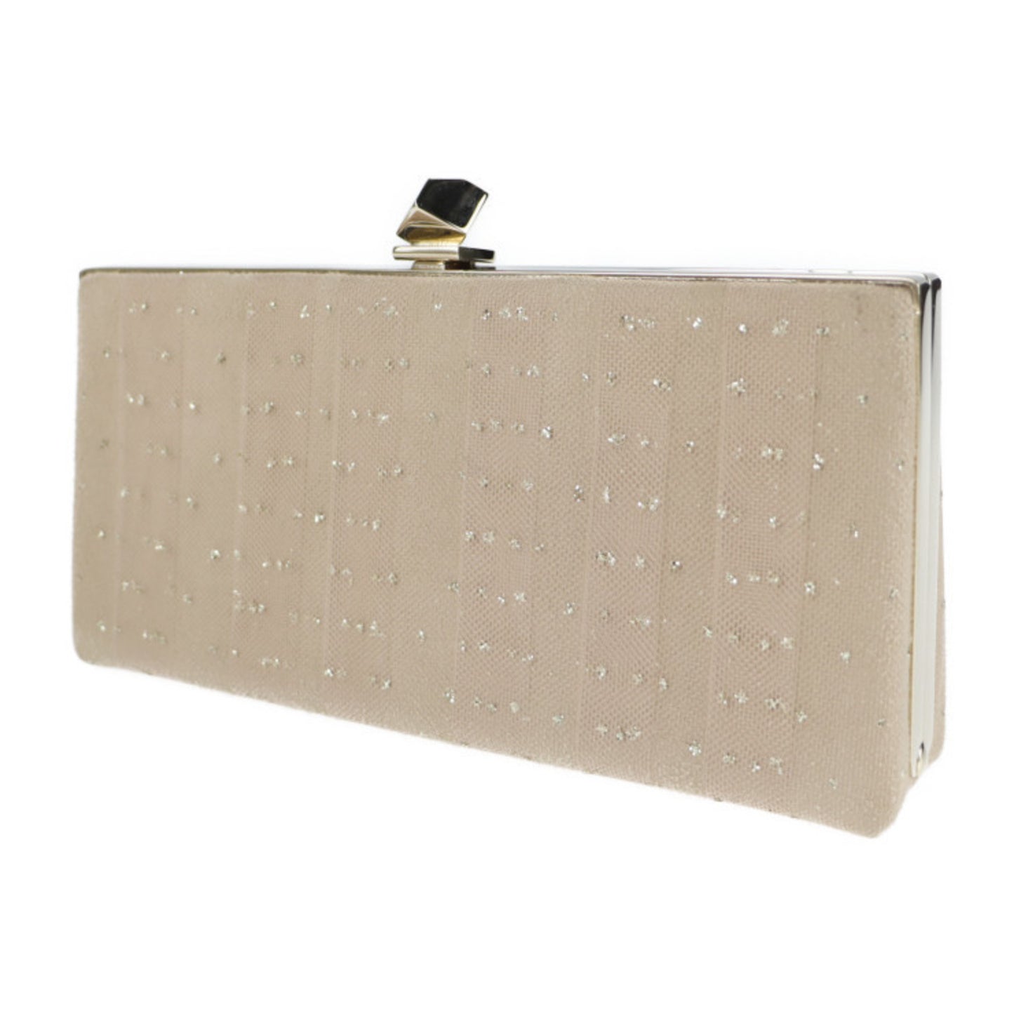 Jimmy Choo Brown Canvas Celeste