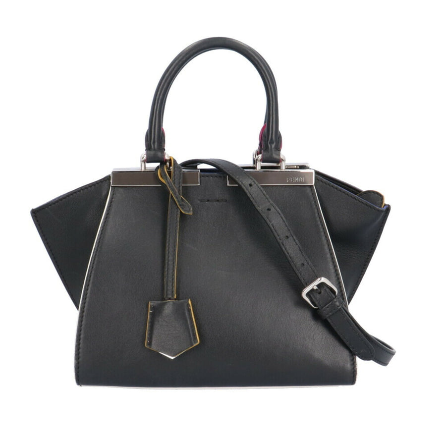 Fendi Peekaboo Iconic Mini Leather Handbag