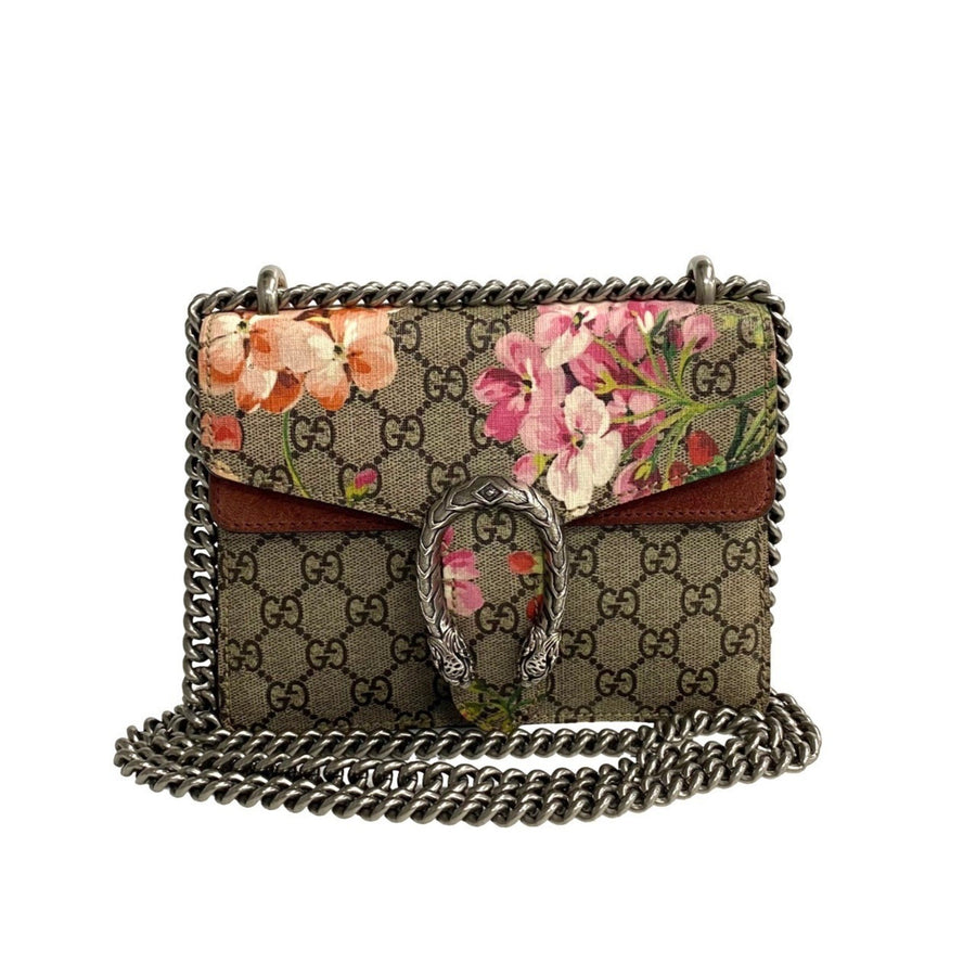 Gucci GG Marmont Mini Floral Shoulder Bag
