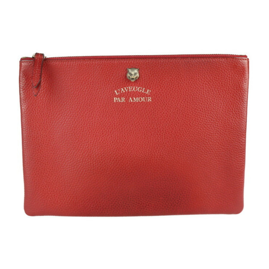Gucci LAveugle Par Amour Clutch
